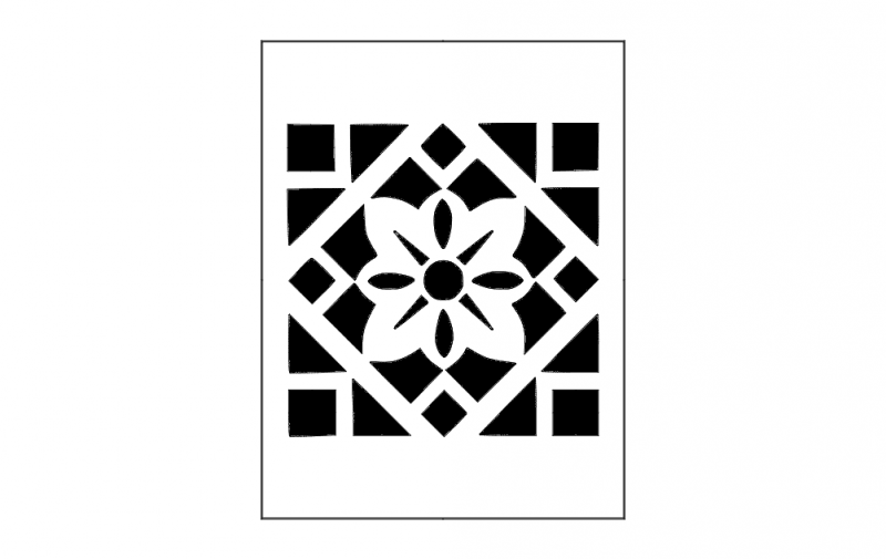 Pattern Free DXF File Free Vectors