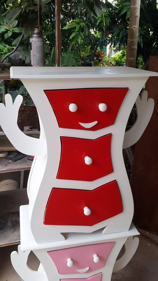 Mesa De Luz De 3 Cajones Y 1 Cajon Free DXF File Free Vectors