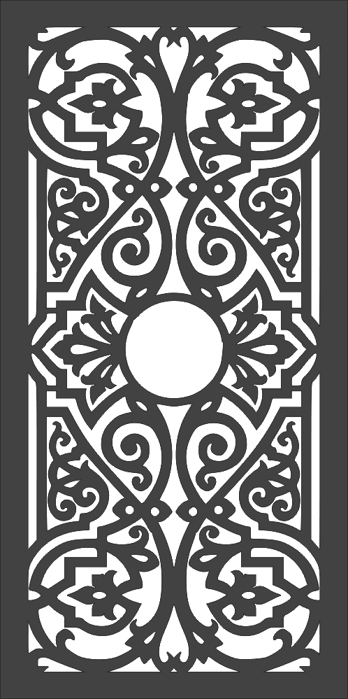 MẫU CửA ĐơN CắT Plasma Cnc Free DXF File Free Vectors