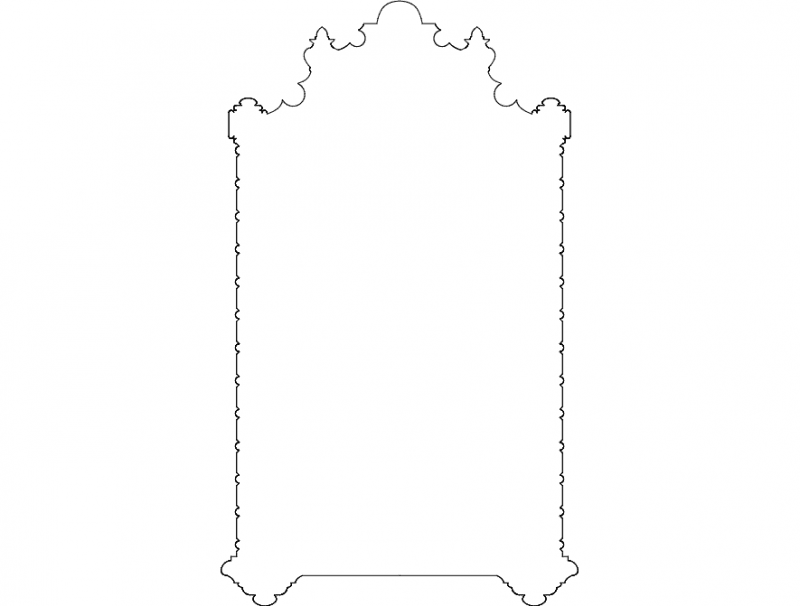 Ornament Deco Free DXF File Free Vectors