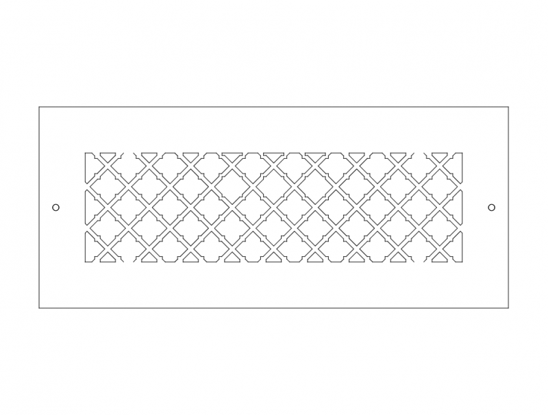 14×6 New Pattern Free DXF File Free Vectors