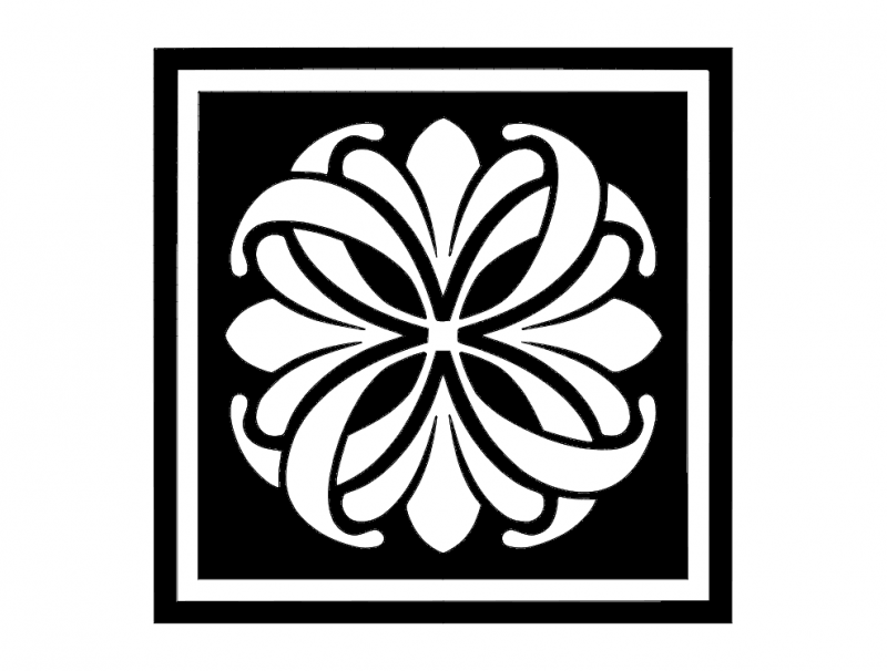 Wood Block Stamp Free DXF File Free Vectors