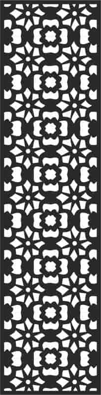 Flower Carving Pattern Free Vector Free Vectors