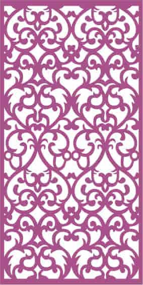Abstract Laser Cut Panel Pattern Floral Free Vector Free Vectors