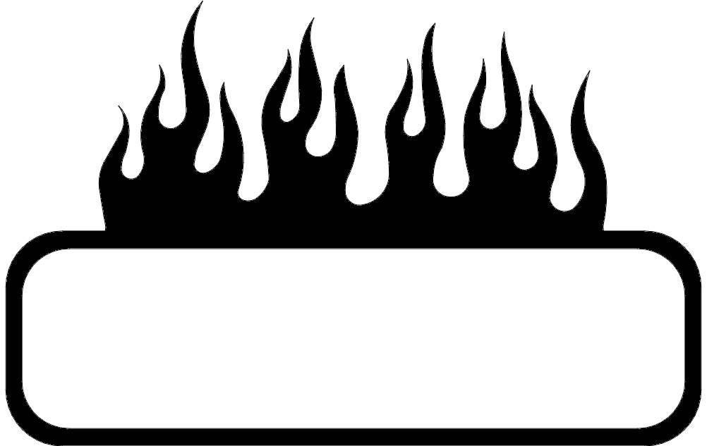 Burning Frame Design Free DXF File Free Vectors