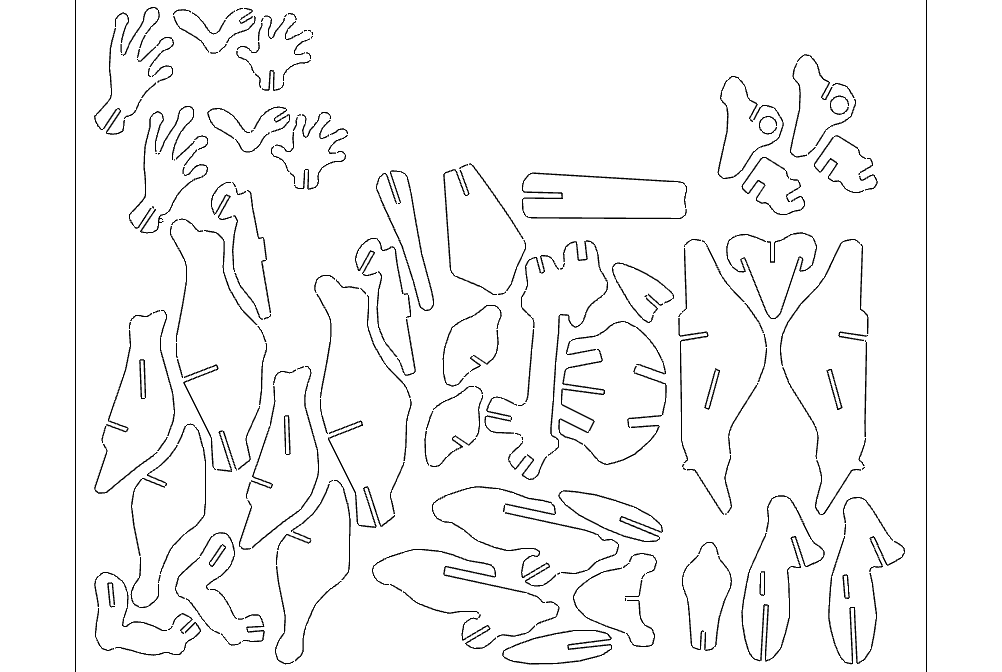 Frog Free DXF File Free Vectors