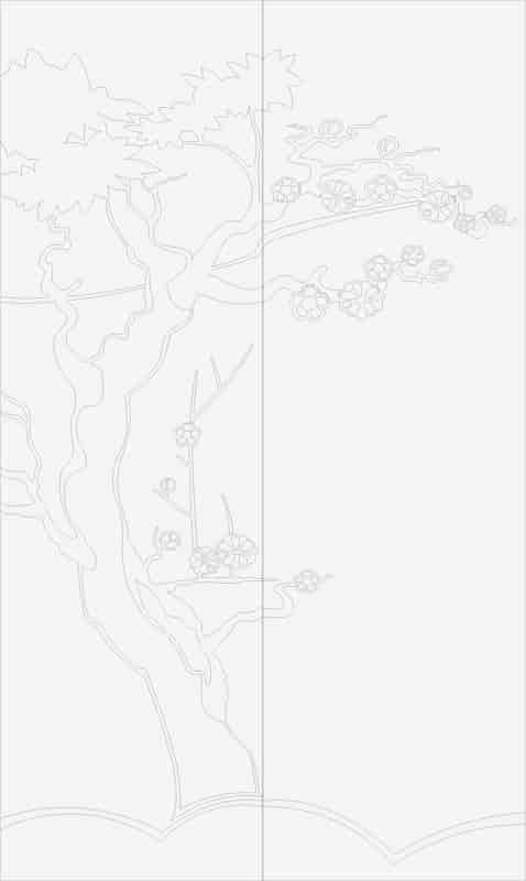 Tree Flowers Sandblast Pattern Free Vector Free Vectors