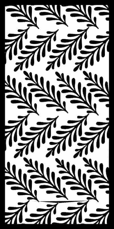 Black And White Flower Pattern Free Vector Free Vectors