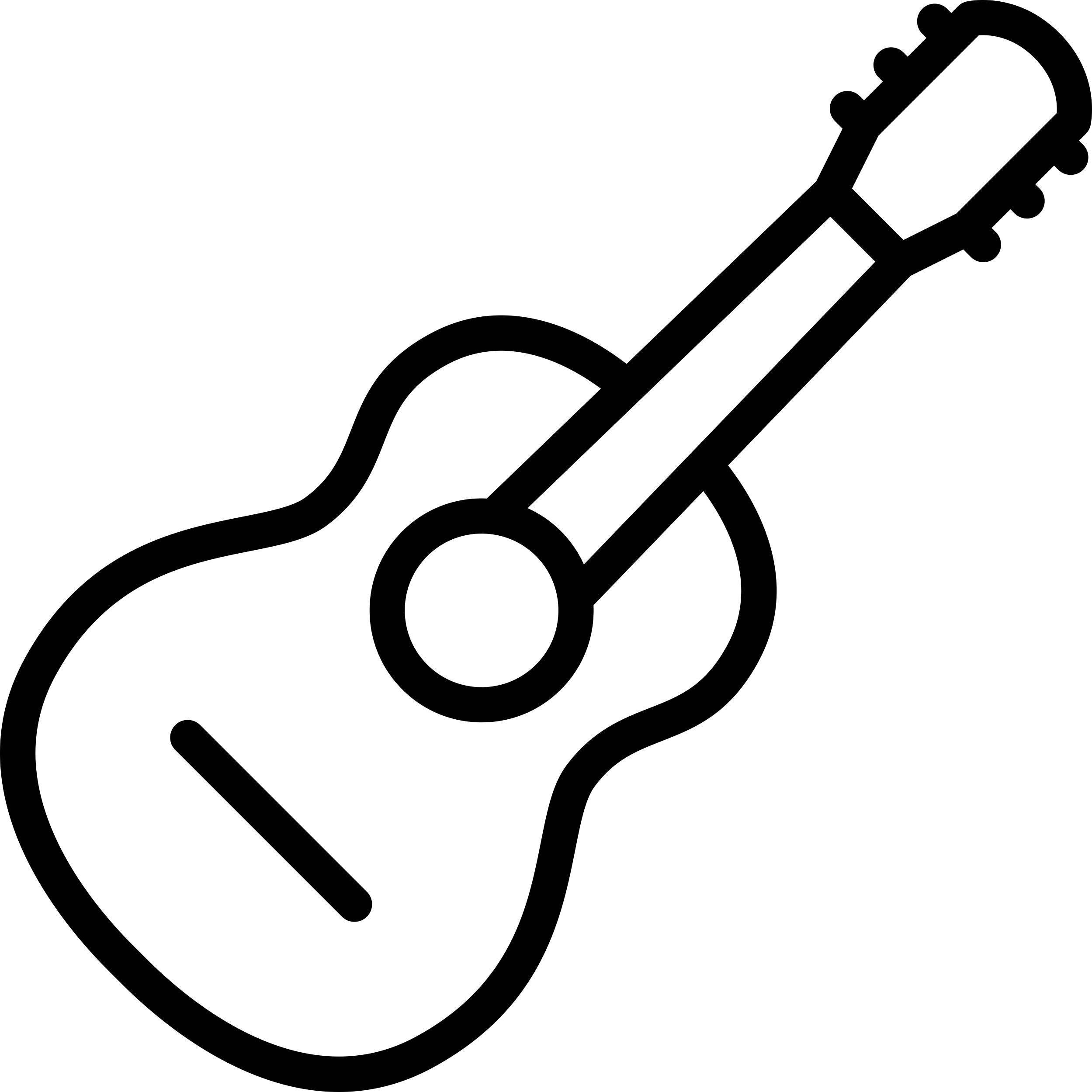 Guitar Outline Icon Svg Set Free Vectors