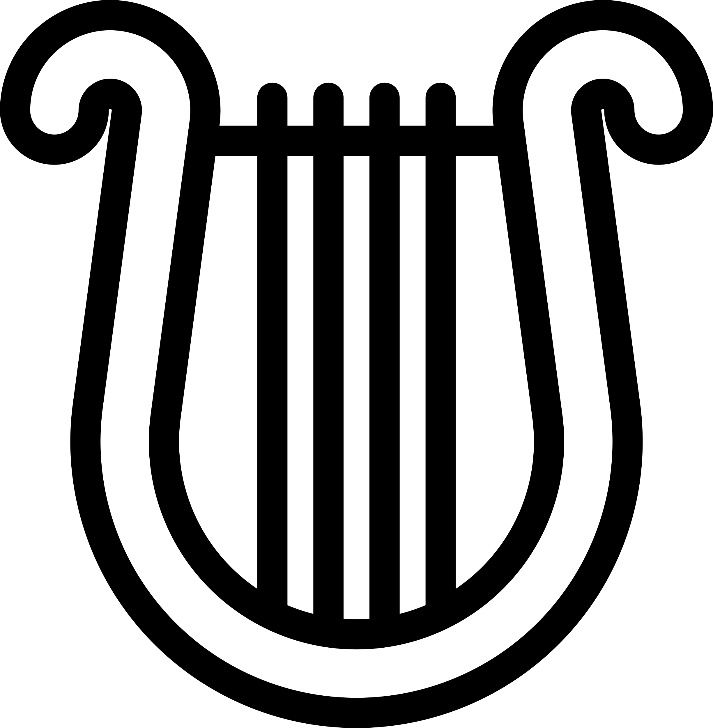 Harp Sticker Svg Vector Free Vectors