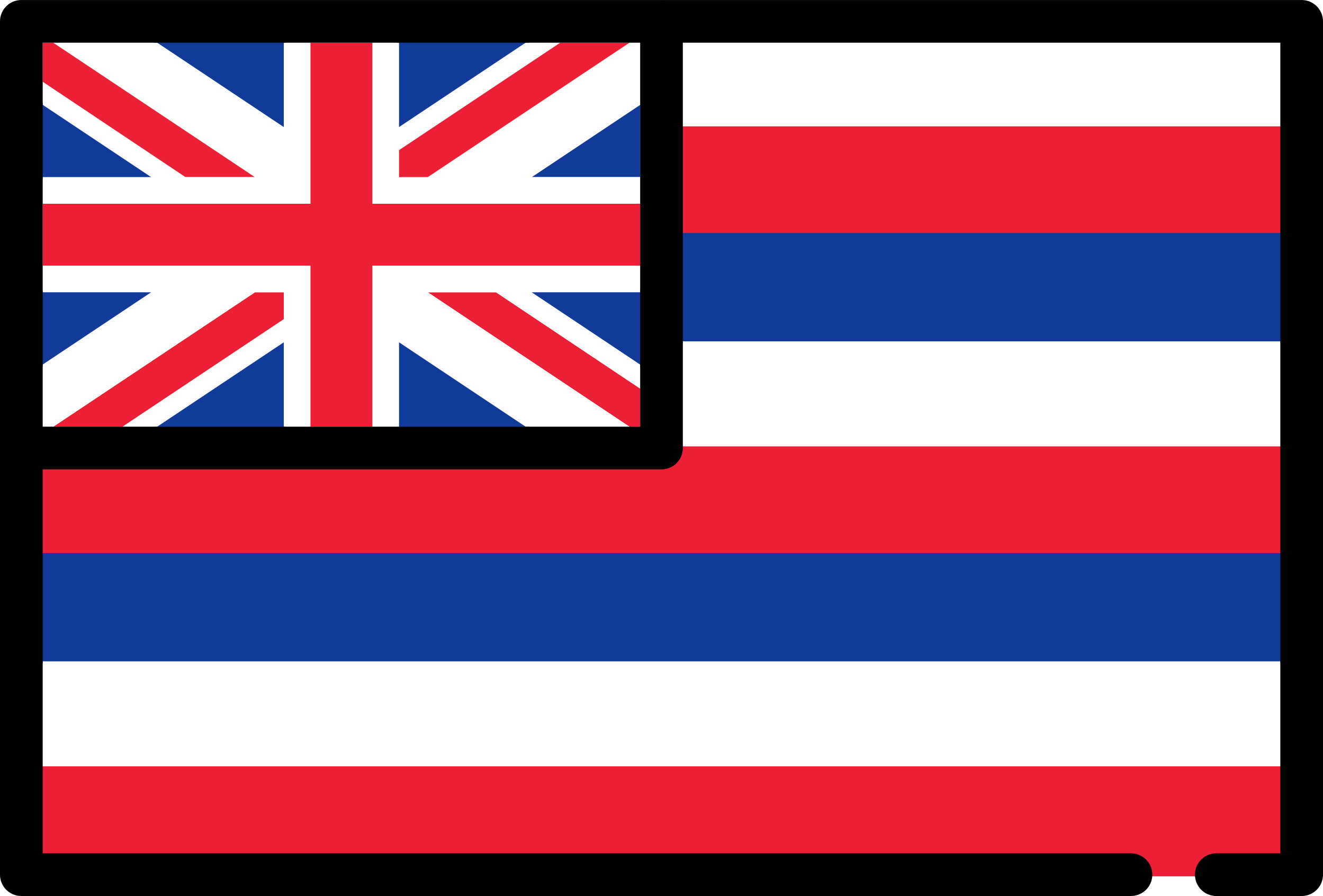 Hawaii Outline Svg Vector Free Vectors