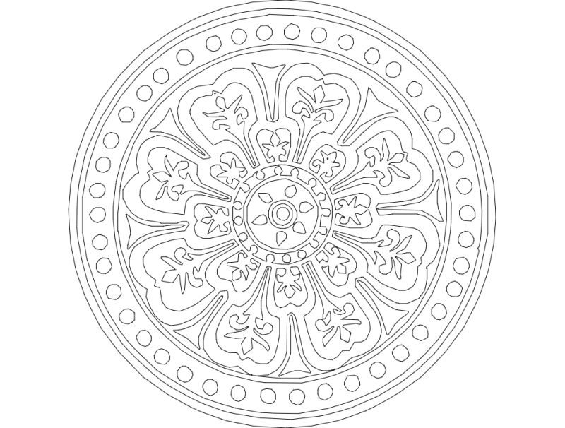 Design 1 Free DXF File Free Vectors