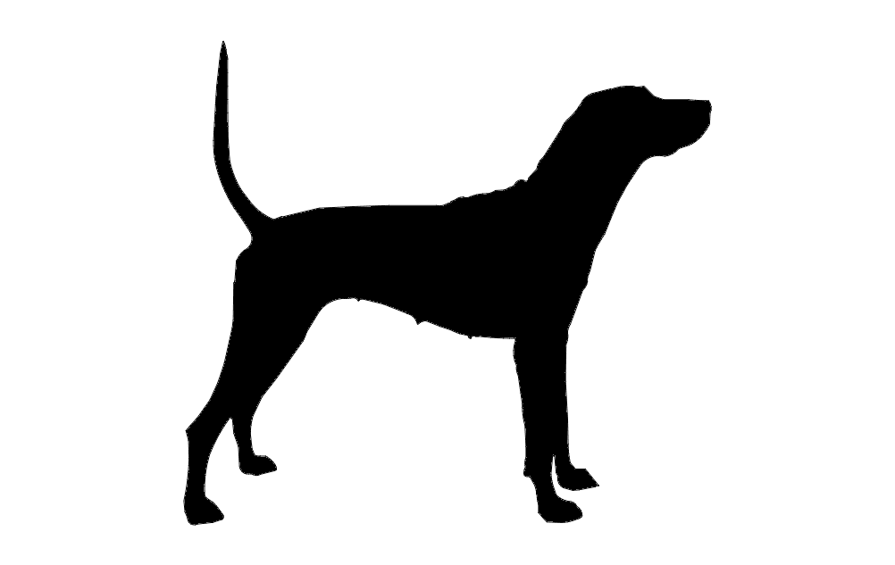 Dog For Hunting Free DXF File Free Vectors