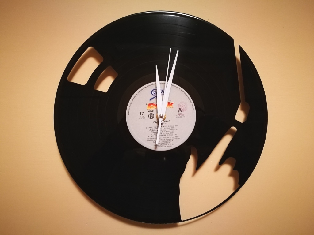 Orologio Vinile Disco Lp Clock Free DXF File Free Vectors