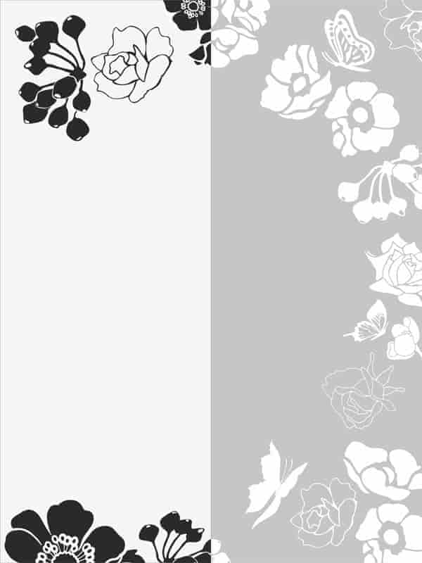 Flower Sandblast Pattern Free Vector Free Vectors