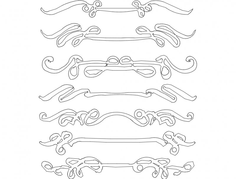 Detail Art Free DXF File Free Vectors