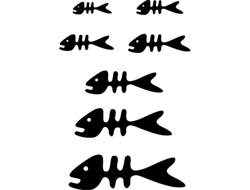 Fish Full Free DXF File Free Vectors