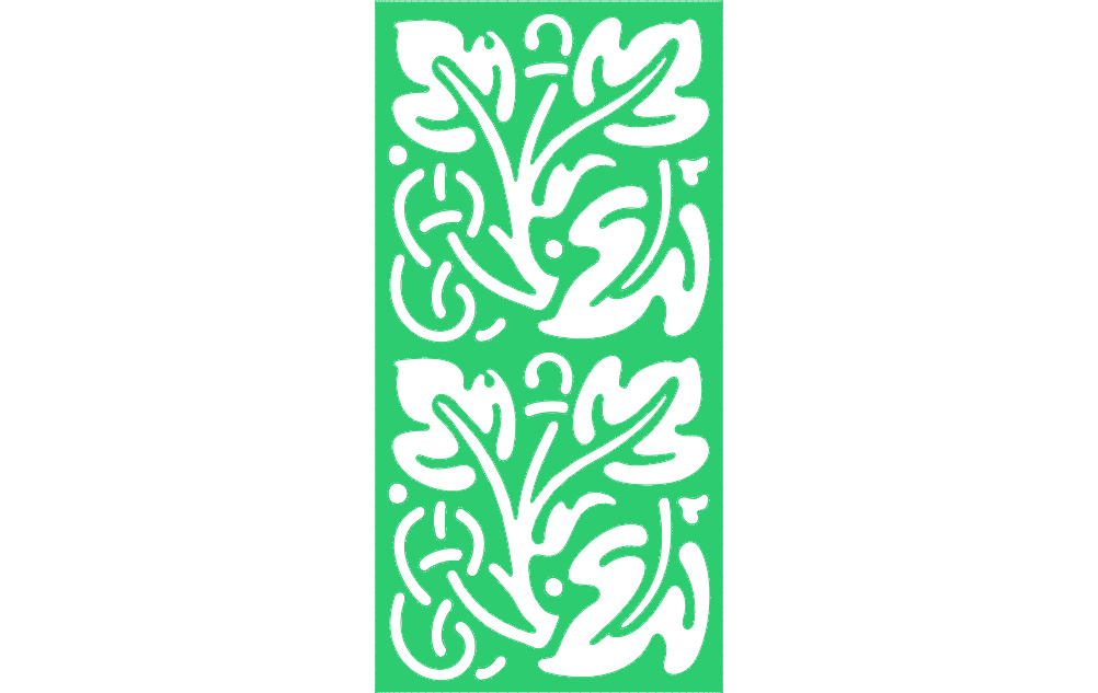 Ornamental Panel 2 Free DXF File Free Vectors