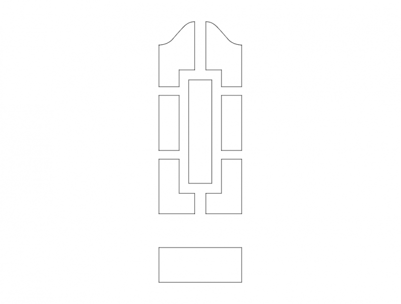 Mdf Door Design 4 Free DXF File Free Vectors
