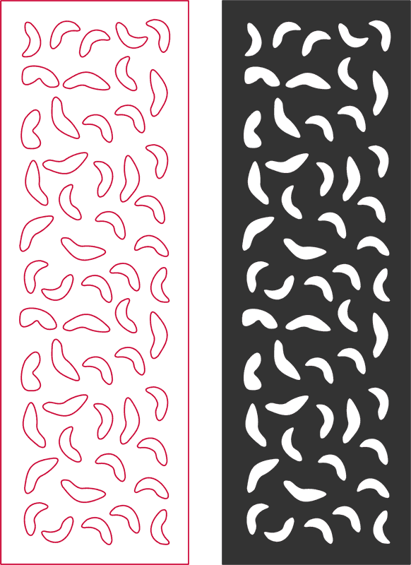 2D Pattern Cnc Vector Art Free DXF File Free Vectors