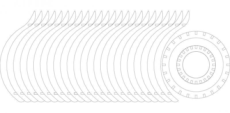 Lampshade 1 Free DXF File Free Vectors