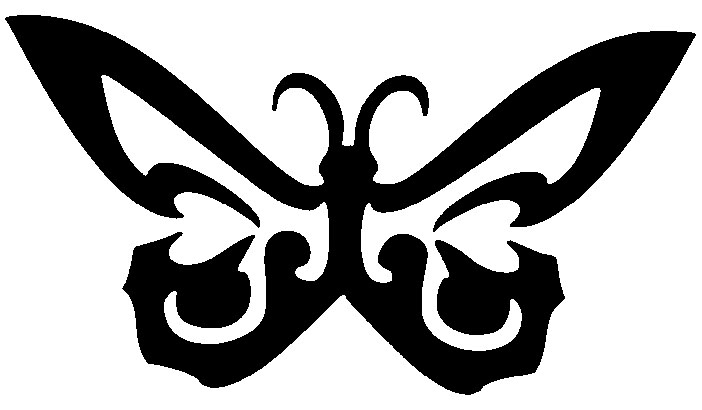 Butterfly1 Free Dxf File Free Vectors