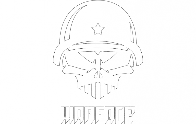 Warface 2 Free DXF File Free Vectors