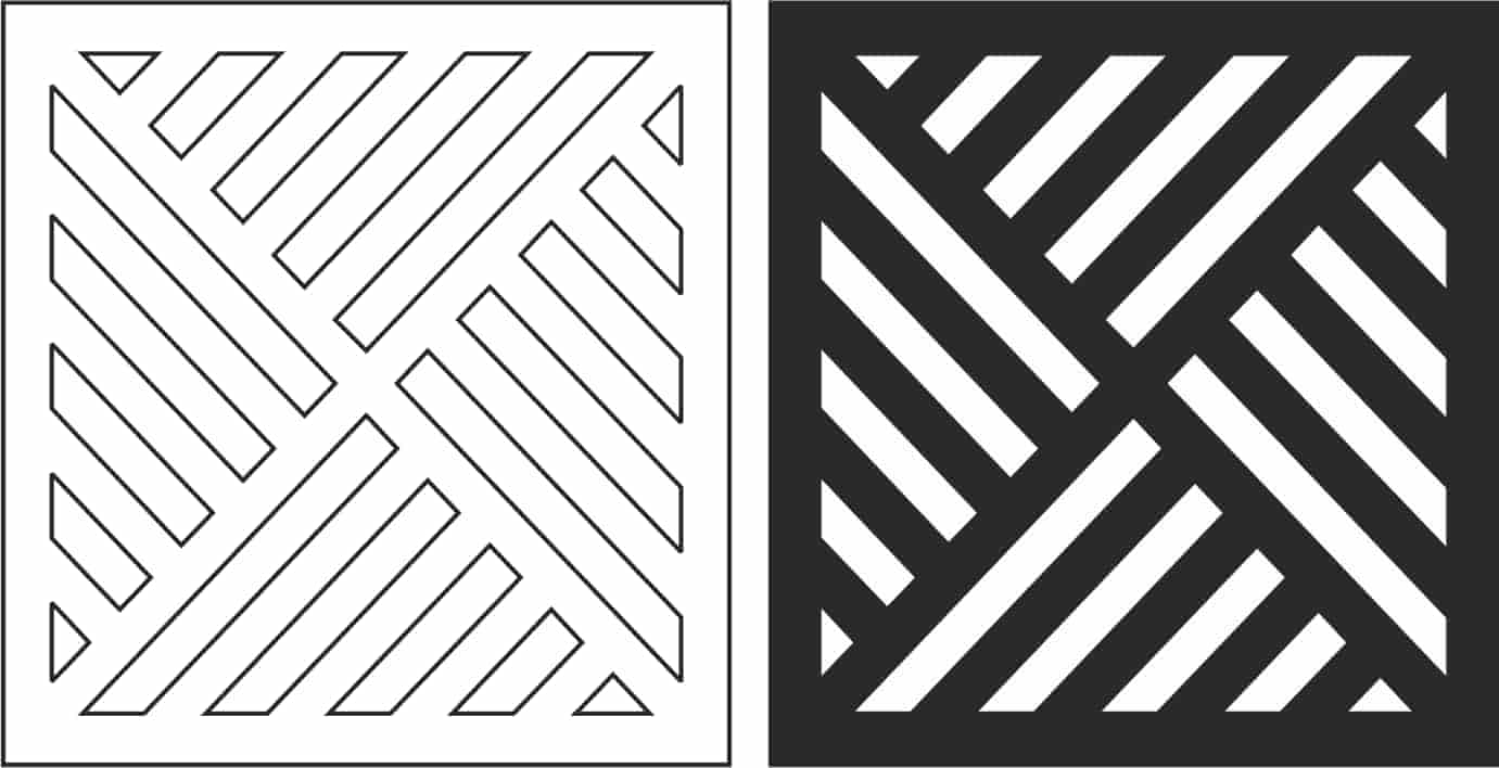 Geometric Grille Pattern Free Vector Free Vectors