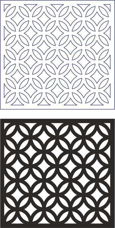 Vector Geometric Seamless Pattern Modern Free DXF File Free Vectors