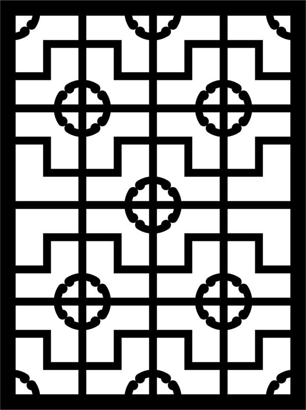 Laser Engraving Pattern Lace Design Free DXF File Free Vectors