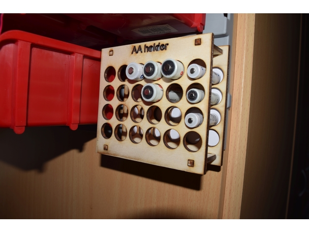 Release Battery Holder Aa Free DXF File Free Vectors