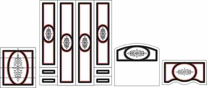 Furniture Pattern Free Vector Free Vectors
