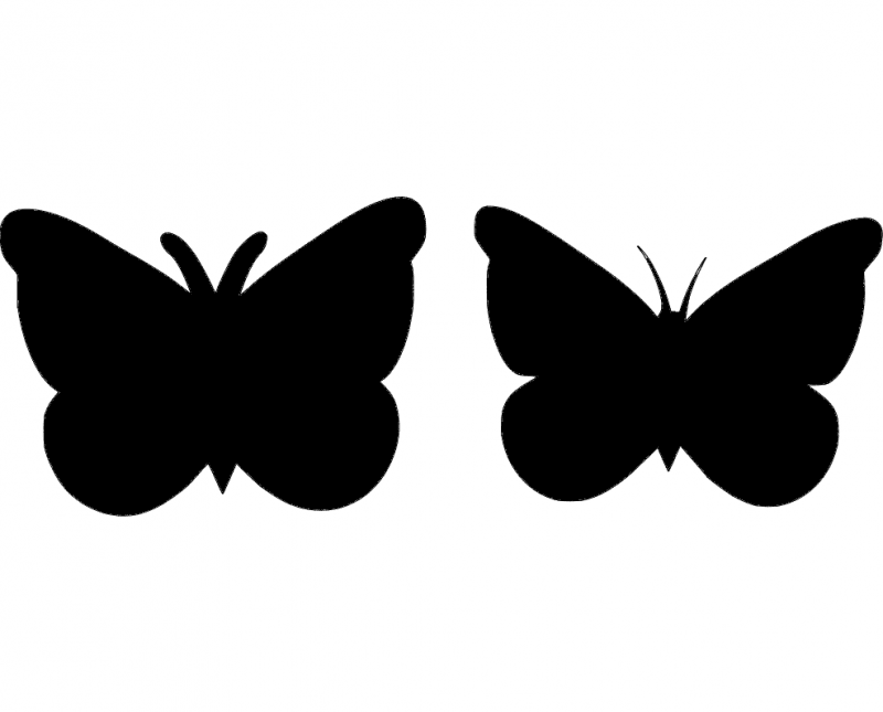 Butterfly 29 Free DXF File Free Vectors
