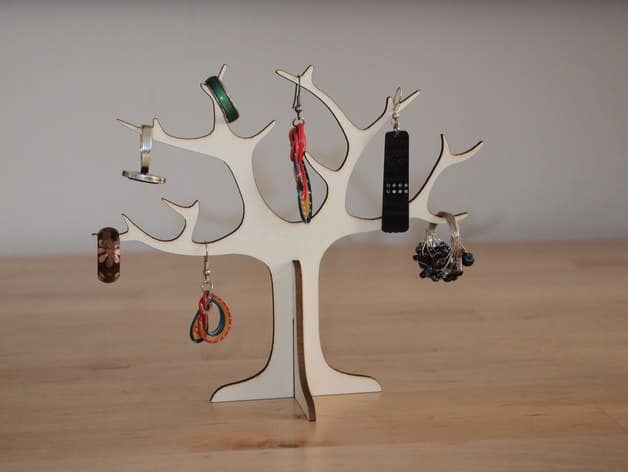 Tree Ring Holder Free DXF File Free Vectors