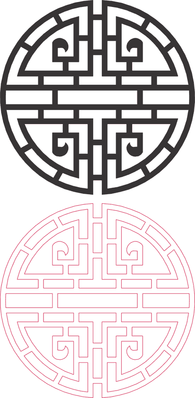 Ancient Symbols Of Love Free DXF File Free Vectors