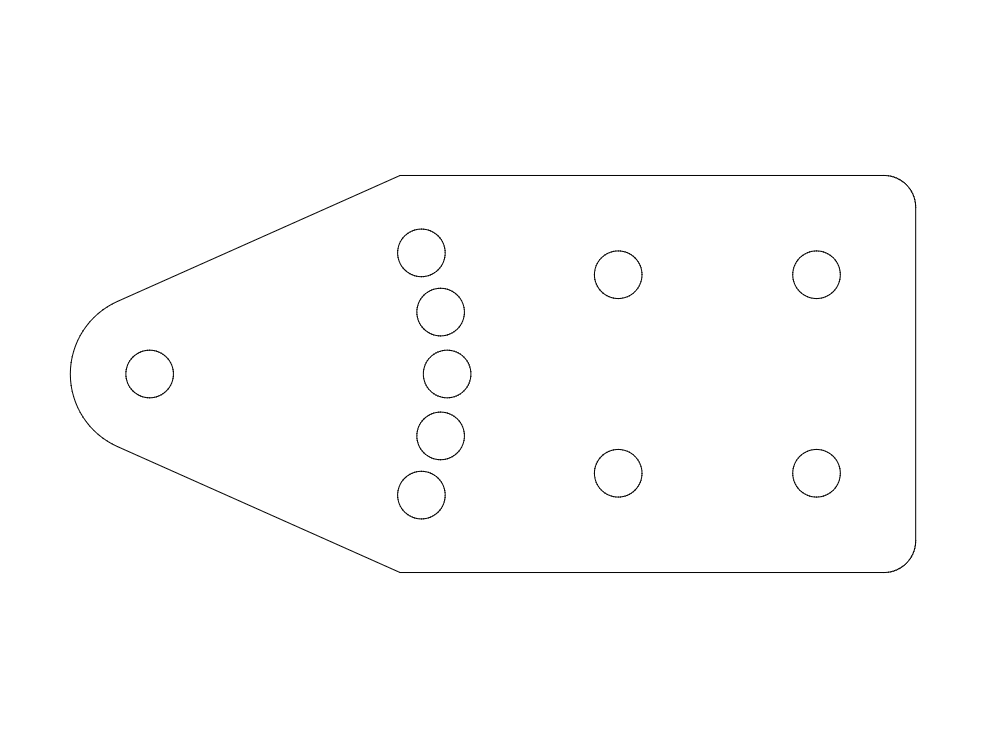 Angle Mount Vernier Free DXF File Free Vectors