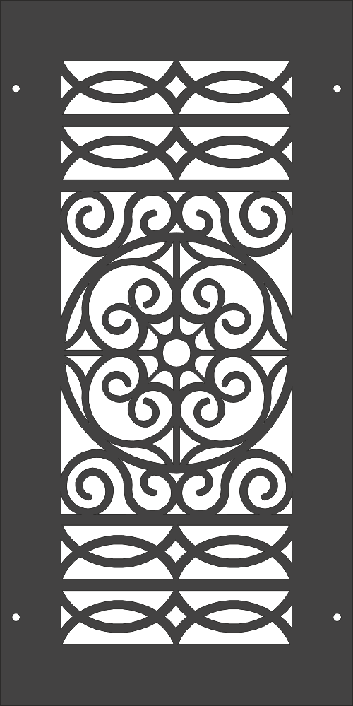 Seamless Classic Pattern Free DXF File Free Vectors