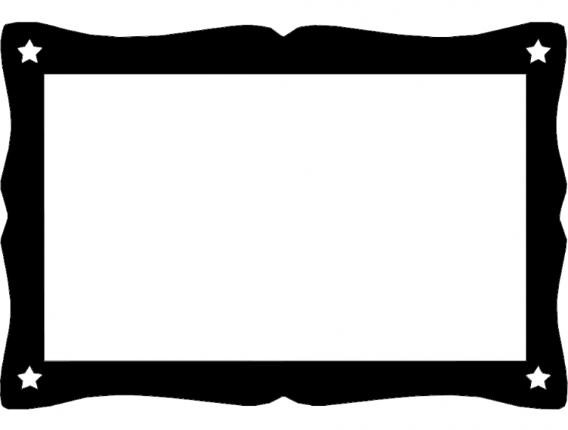 Nice Frame Free DXF File Free Vectors