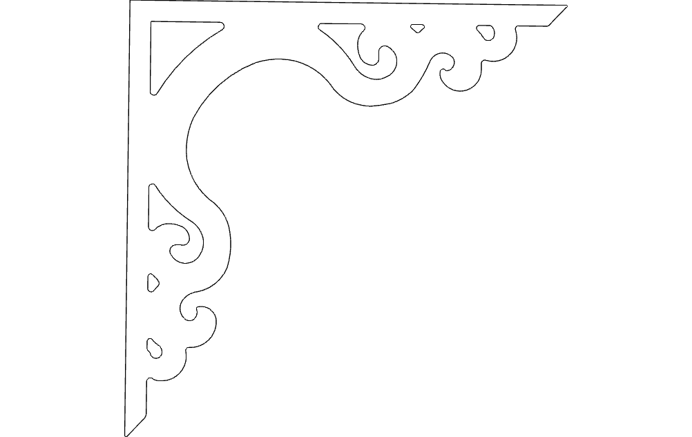 Decor Corner Free DXF File Free Vectors