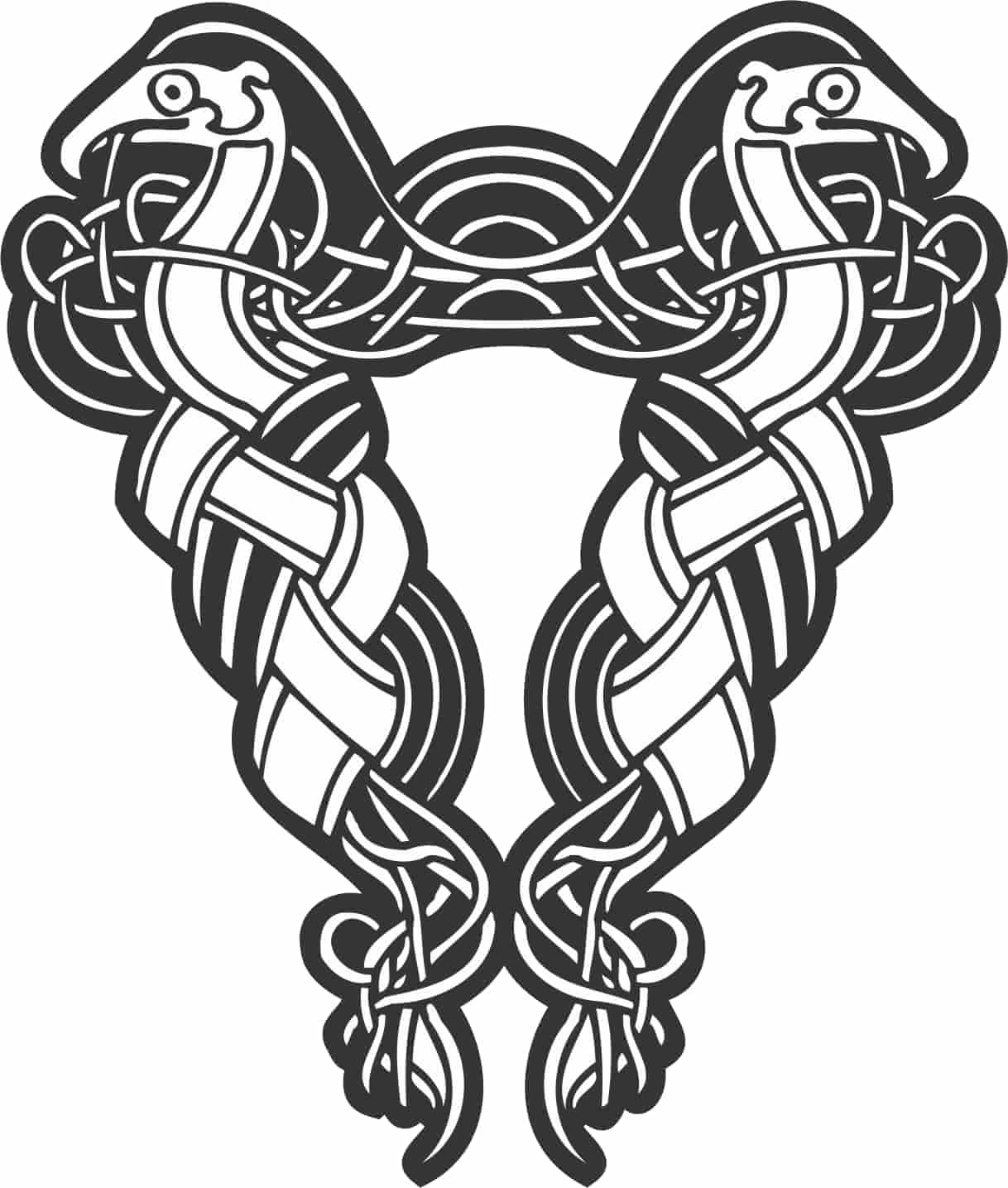 Celtic Ornament Pattern Free Vector Free Vectors