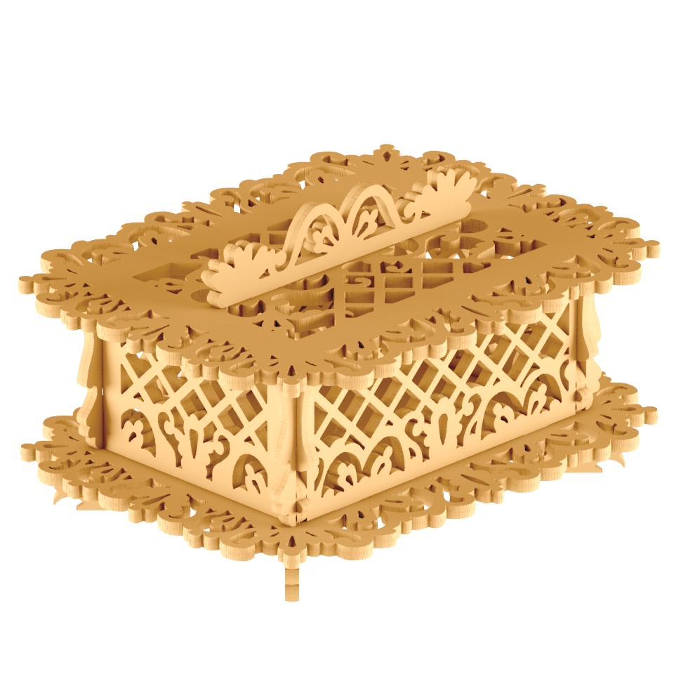 Storage Basket Free DXF File Free Vectors