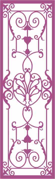 Wrought Iron Grille Pattern Free Vector Free Vectors