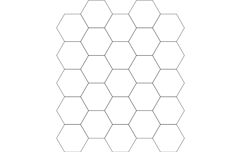 Honey Comb Free DXF File Free Vectors
