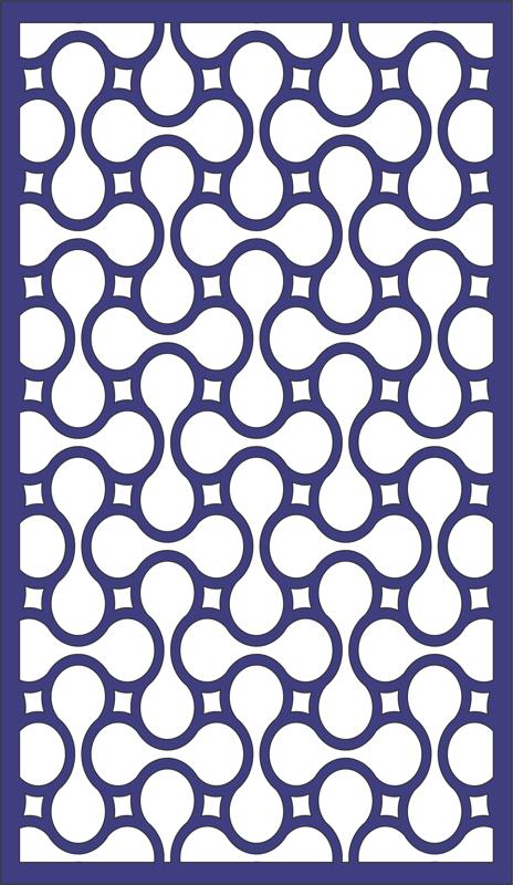 Seamless Separator Panel Pattern Free DXF File Free Vectors