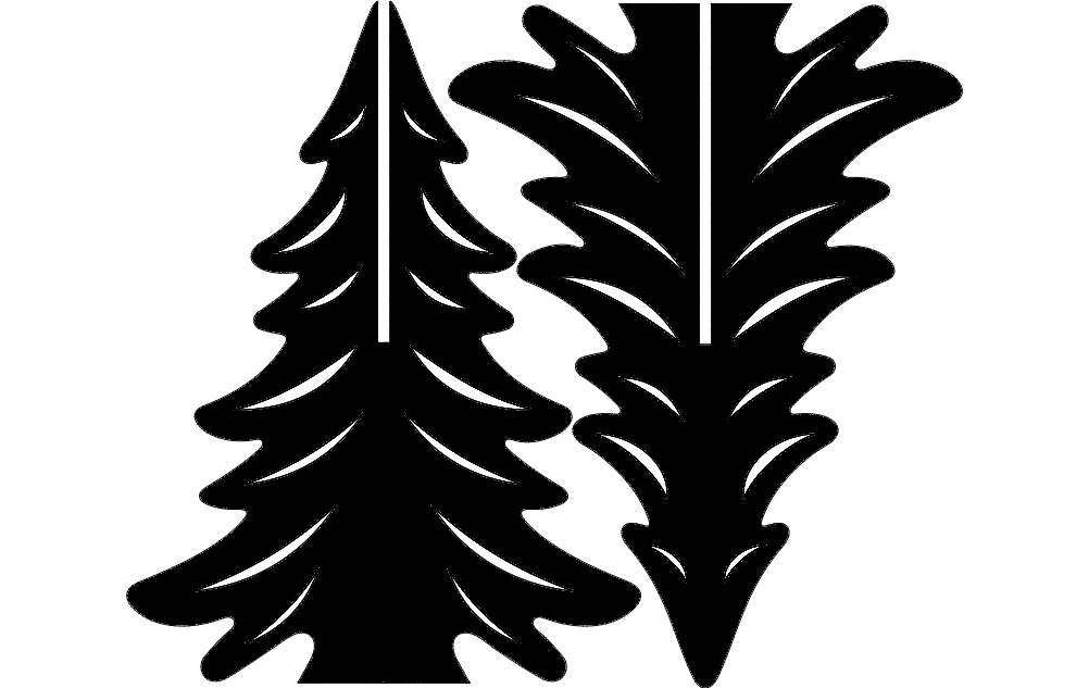 Tree Stand Free DXF File Free Vectors