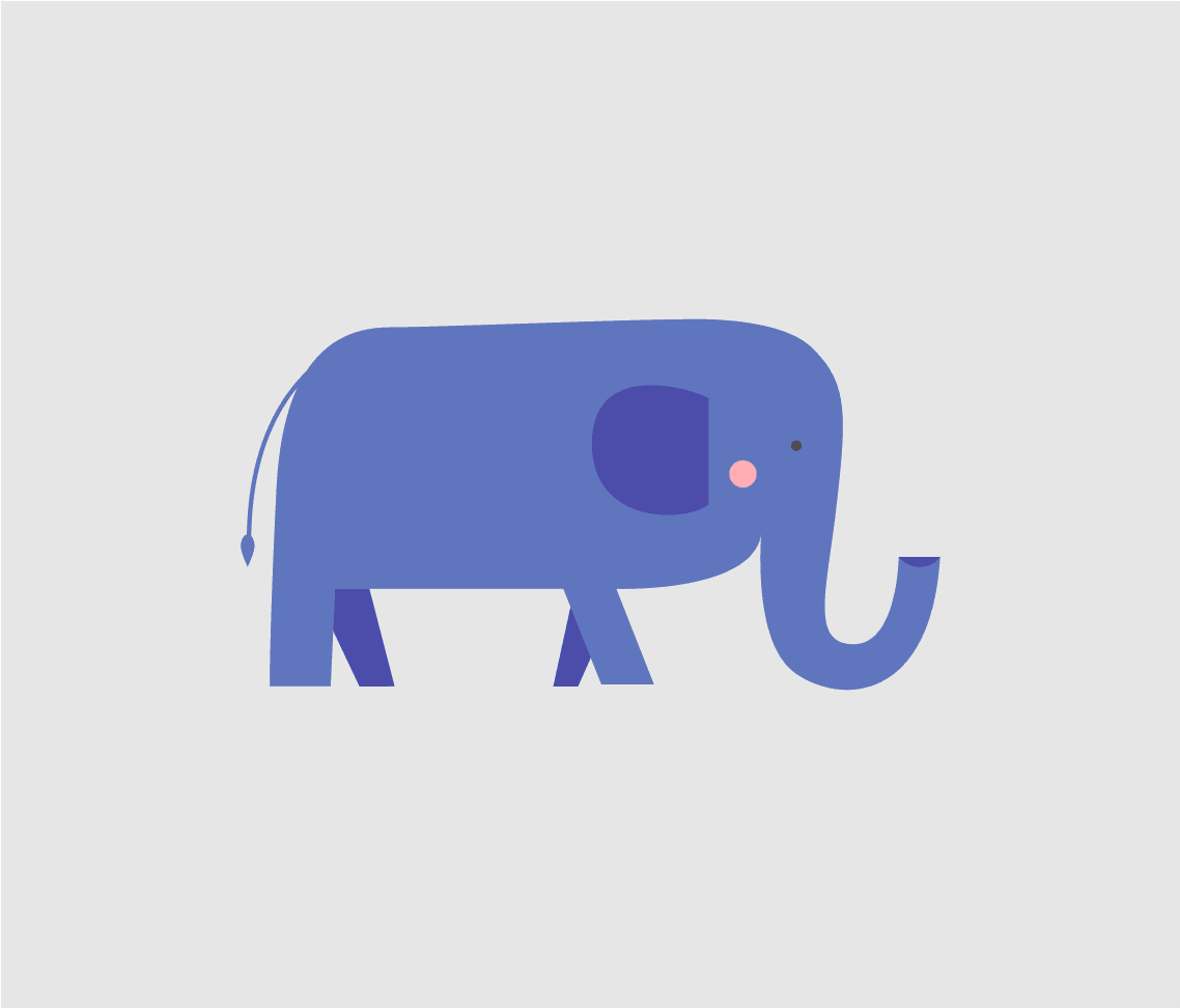 Elephant Free DXF File Free Vectors