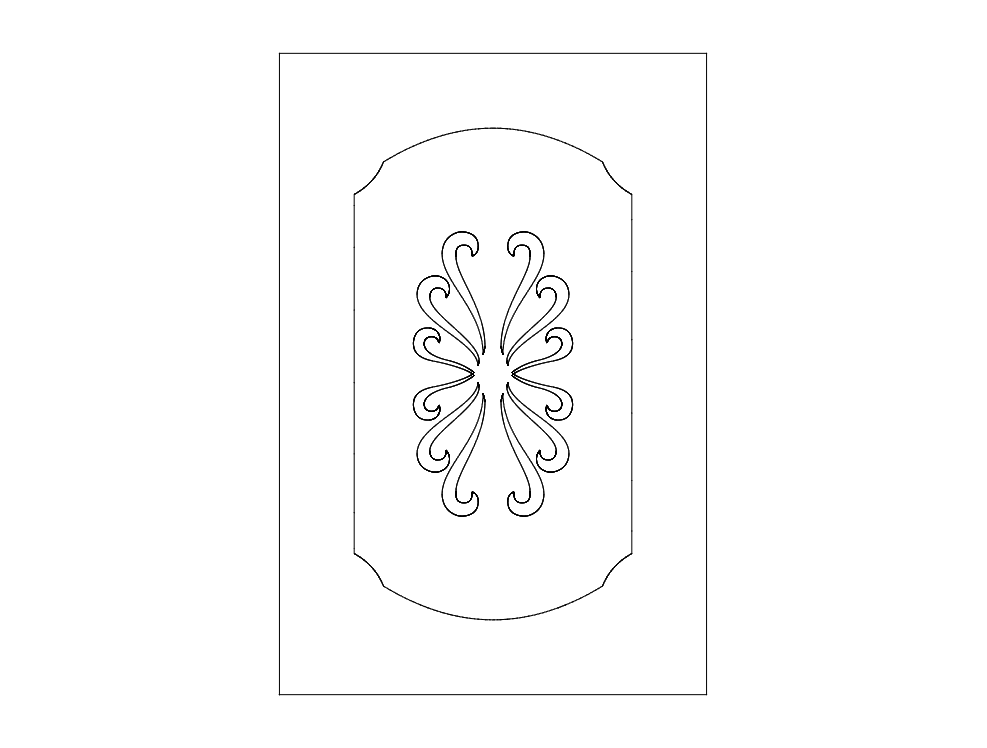 Pattern Room Divider Free DXF File Free Vectors
