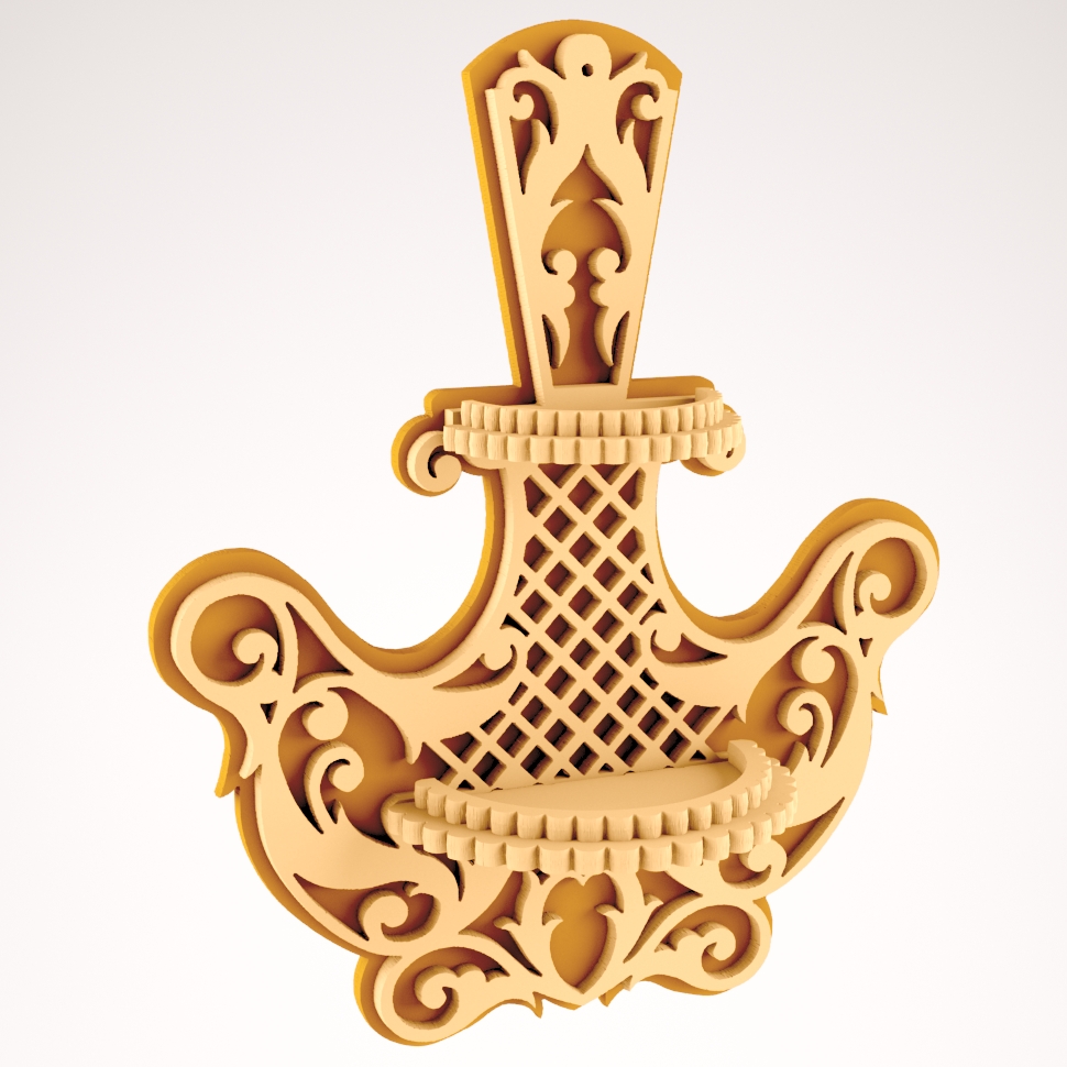 Laser Cut Furniture Shelf Free DXF File Free Vectors