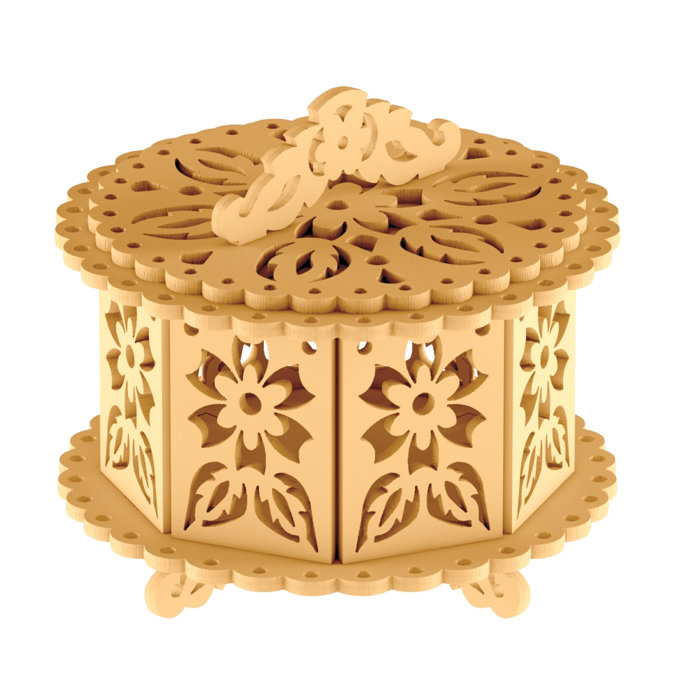 Storage Basket Round Shk0006 Free DXF File Free Vectors