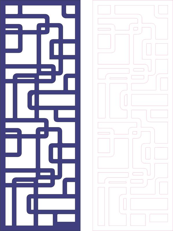 Decorative Pattern For Divider Free DXF File Free Vectors